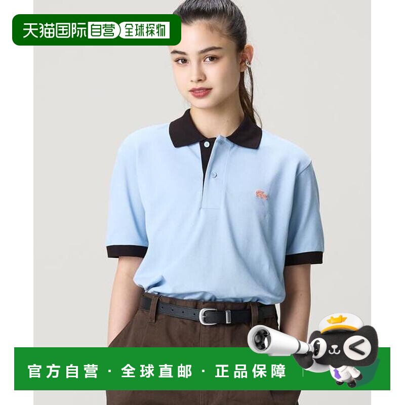 日本直邮LACOSTE 拼色罗纹撞色两色Polo衫 学院风 【付后1h可退】