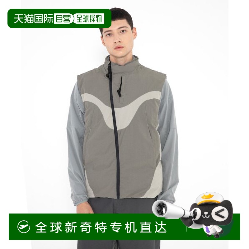 韩国直邮GLACK 男士羽绒马甲GJ027GR正品保暖 高端流行 高级感