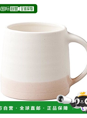 【日本直邮】KINTO马克杯320mlSCS-S03白色x粉米色20754瓷器