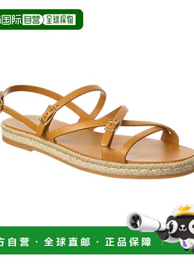 自营 tod'sTOD皮革凉鞋-棕色 美国奥莱直发