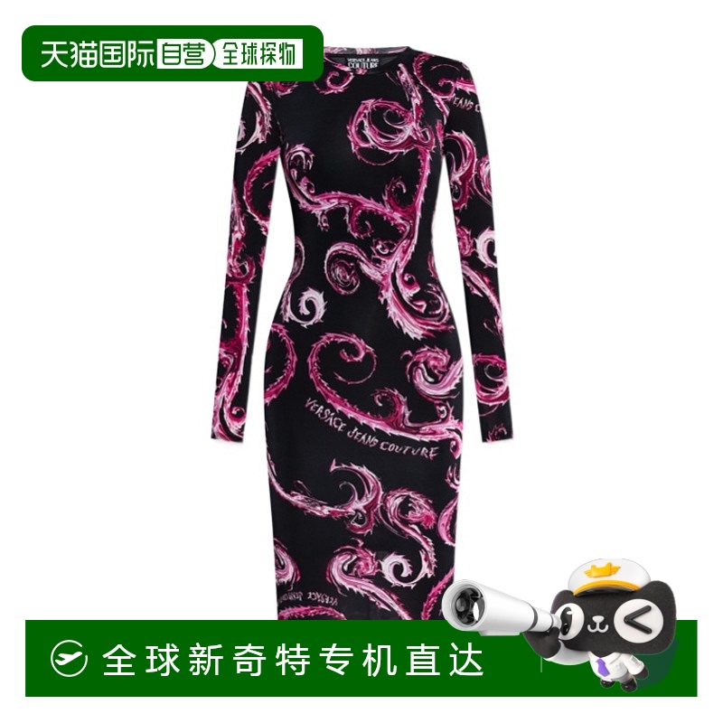 1h可退 香港直邮VERSACE JEANS 女士连衣裙 77HAO9B0JS358QY2 AW2