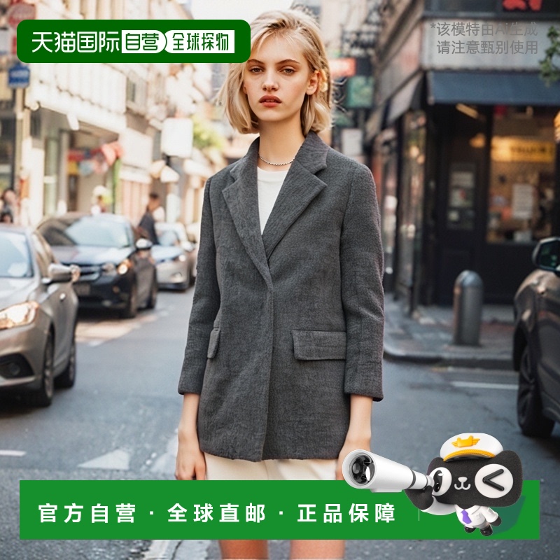 1h可退 香港直邮JIL SANDER 女士外套 J02AA0172J41387024羊毛