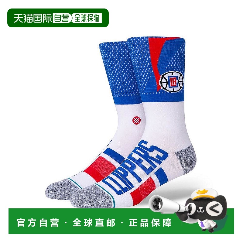 【美国直邮】Stance 洛杉矶快船队 Shortcut 2 男士中筒袜袜子