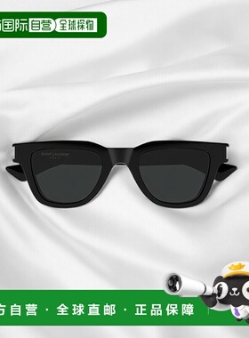 香港直邮SAINT LAURENT 男士太阳镜 SL789JACQUES001 CO 黑色
