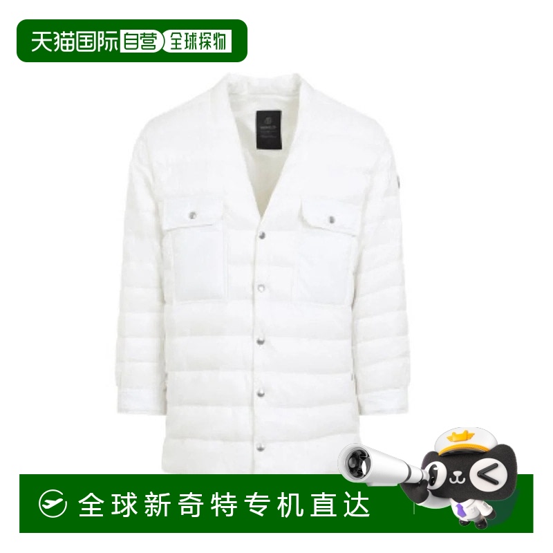 1h可退 香港直邮MONCLER 男士衬衫 MU02D2F01M442641-2 AW2024 乳