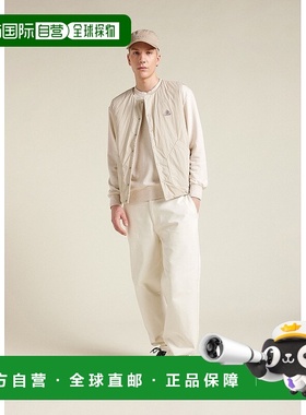 自营欧洲直邮Pyrenex Draft Oyster 男士无袖背心灰色羽绒