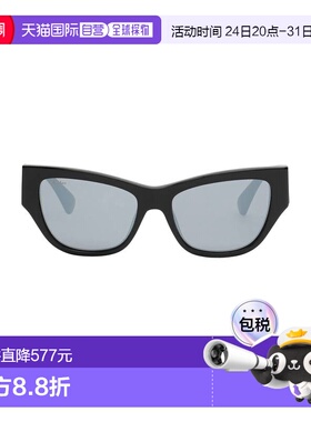 1h可退 香港直邮MaxMara 麦斯玛拉 女士 太阳眼镜 black黑色 舒适