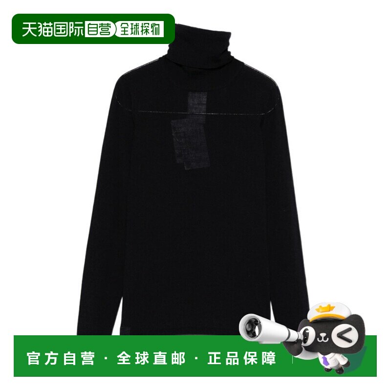 香港直邮MAX MARA 女士连体衣 SALUTO022004 AW2025 黑色 长袖毛