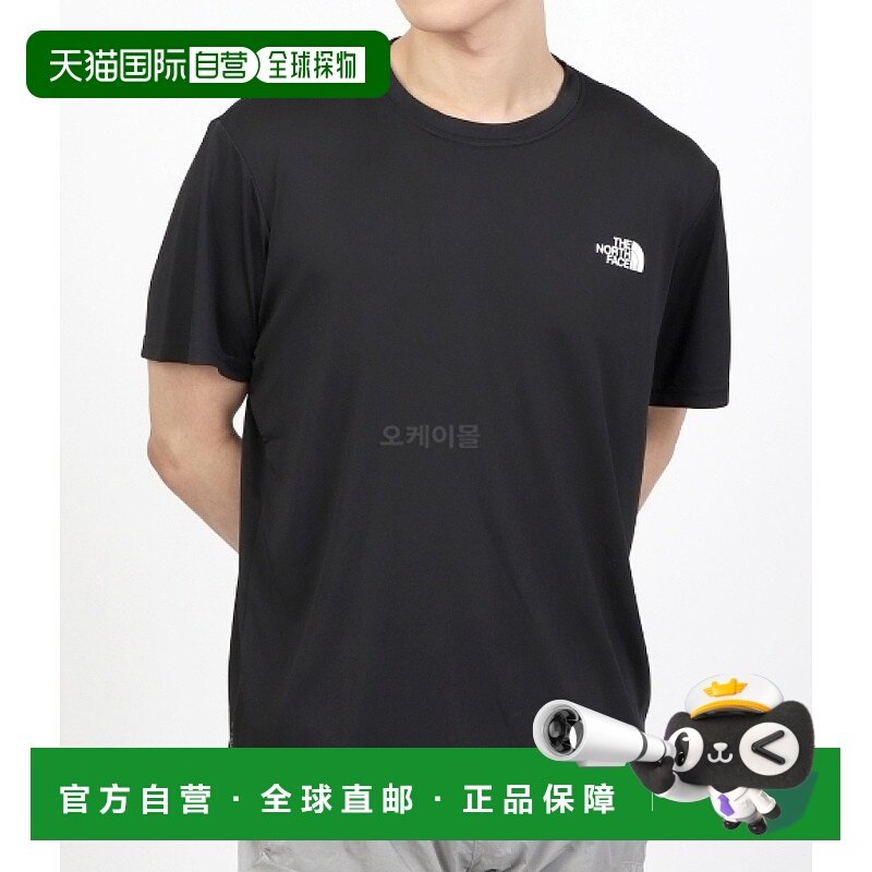 韩国直邮The North Face M REAXION 红盒短袖T恤 男士运动T恤 NF0
