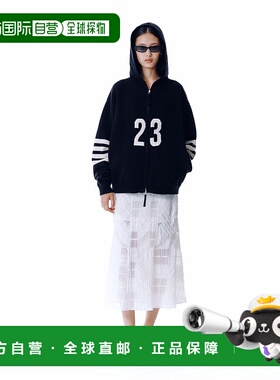 1h可退 日本直邮UNUS 女装 针织混纺蕾丝半身裙 5214009080066