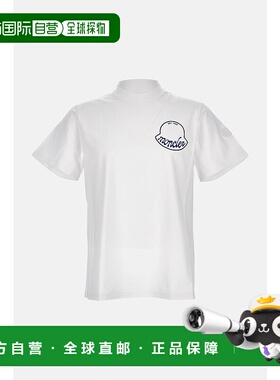 1h可退 香港直邮潮奢 Moncler 盟可睐 男士 标识棉质T恤 K20918C0