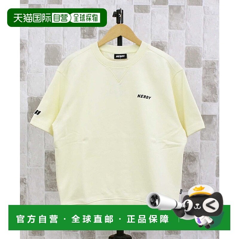 日本直邮NERDY 男士女士ESSENTIAL S/S SWEATSHIRT卫衣 [NE8621EU