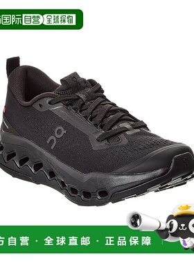 自营On Running Cloudsurfer Trail Sneaker - black 美国奥莱直