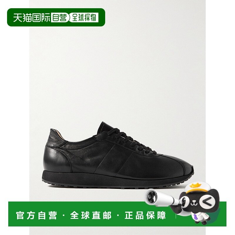 香港直邮1h可退 The Row 男士 Mica 皮质运动鞋 F2076SL3B