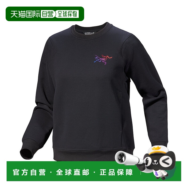 日本直邮ARC'TERYX 阿埃斯塔斯圆领女士卫衣始祖鸟抓绒保暖冲锋衣