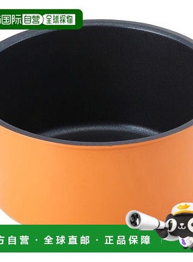 【日本直邮】Bestco 16cm 燃气锅 橙色 NM-255 佳户外耐磨