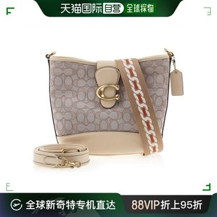 女包 韩国直邮Coach 包 TALLY 斗式 商标 通用款 提花面料 CA11