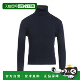 香港直邮Ami blue蓝色 Paris 1h可退 男士 羊绒混纺毛衣 舒适时尚