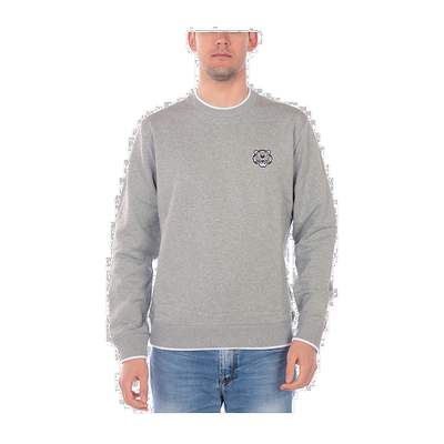 香港直邮KENZO 男士针织毛衣 4MD5SW005GRIGREY男装