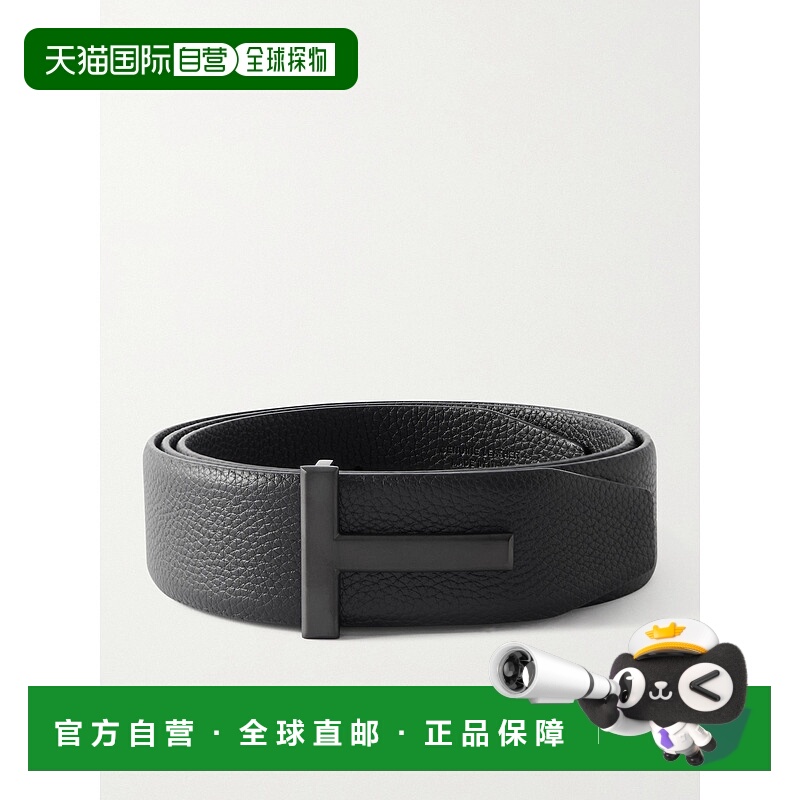 1h可退 香港直邮潮奢 Tom Ford 汤姆 福特 男士 徽标腰带 TB178LC
