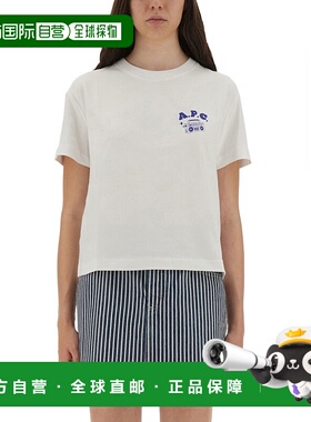 1h可退 香港直邮潮奢 A.P.C. 女士 Body Disco 圆领 T 恤 COHGSF2
