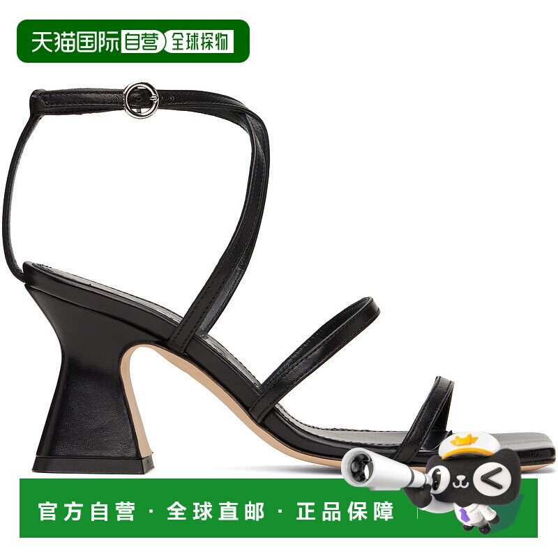 香港直邮潮奢 aeyde 女士 黑色 Edda Leather 凉鞋 A11HSHLMS75CH