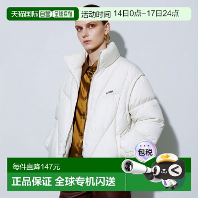 日本直邮NERDY FRAGMENT DETACHABLE PUFFER JACKET 可拆卸拼接羽