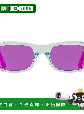 自营Spy GENRE Happy Gray with Purple Spectra Mirror Rectangu