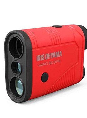 IRIS OHYAMA 高尔夫激光测距仪 有旗杆感触功能红色