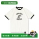 1h可退 型 全棉美国篮球风印花T恤宽松版 日本直邮DUBBLE WORKS男士