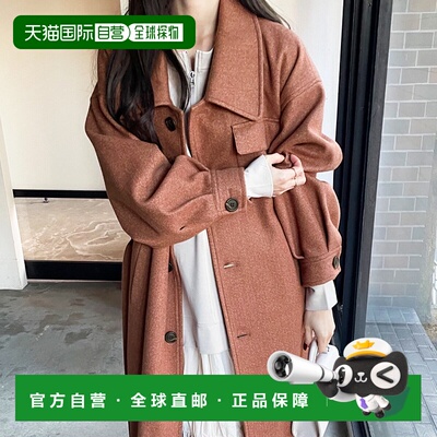 【日本直邮】GeeRA　女士　竖折领外套大衣时尚百搭舒适 高级感