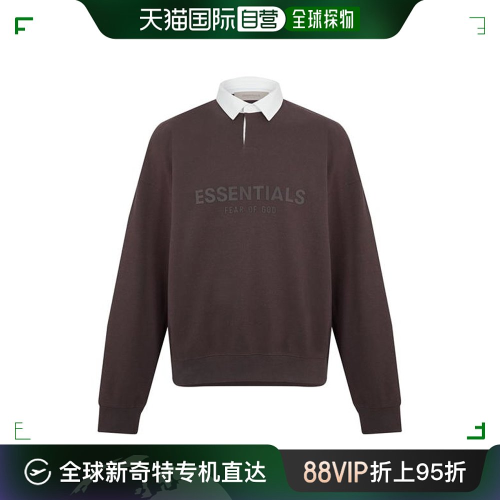 香港直邮潮奢 Essentials男士 FGE Sn33橄榄球亨利汗衫