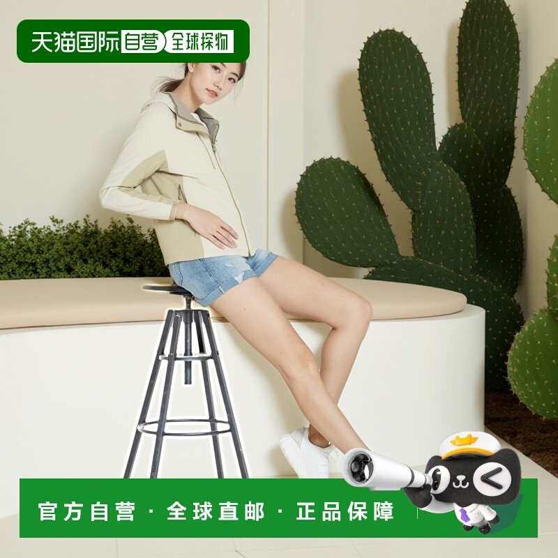 1h可退 香港直邮mont-bell 女士羽绒服 2306210IV CO 米白色 Powd