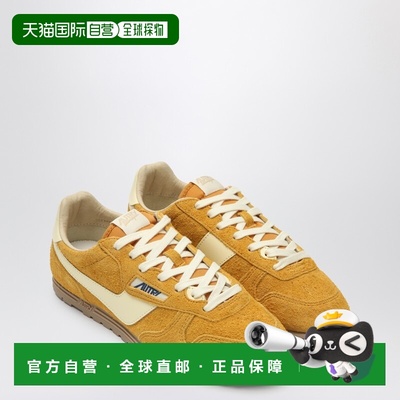 1h可退 香港直邮AUTRY 男士 Mineral Windspin 黄色运动鞋 WSLMUB