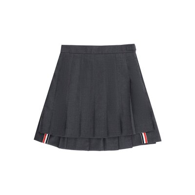 THOM BROWNE 女士半身裙 FGC402V00626025 CO 黑色 GONNA
