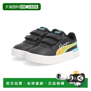 日本直邮PUMA彪马 Carina 2.0 舒适百搭 低帮 学步鞋 黑色 婴幼童