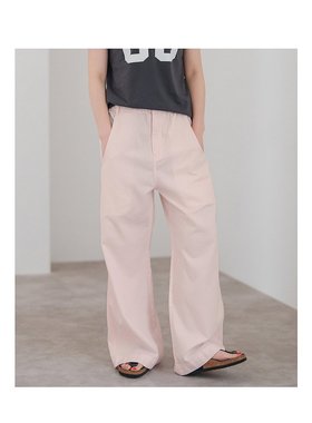 1h可退 日本直邮Spick & Span 女士简约宽松彩色休闲裤 250302002