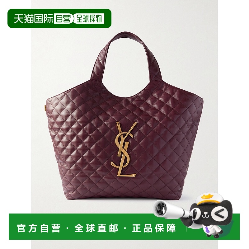 1h可退 香港直邮潮奢 Saint Laurent 圣罗兰 女士 Icare 带缀饰绗