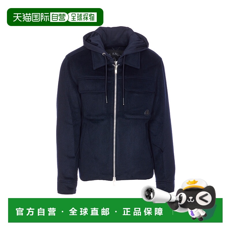 1h可退 香港直邮MOOSE KNUCKLES 男士外套 M35MW407833 AW2025 蓝