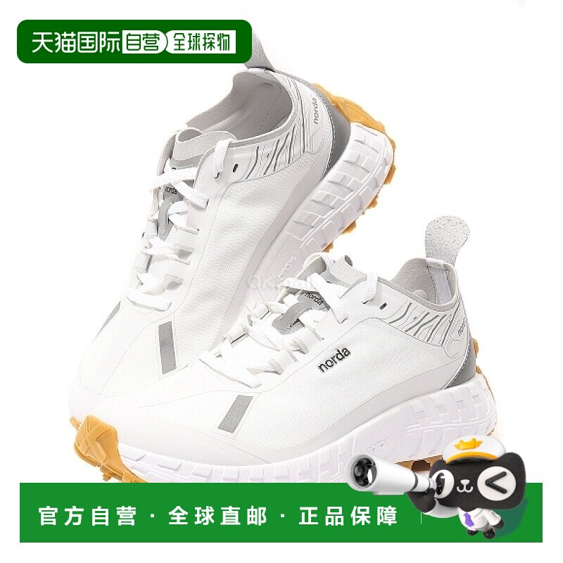 韩国直邮norda诺达001跑步鞋织物系带舒适透气低帮运动休闲跑鞋图片