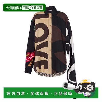 1h可退 香港直邮MOSCHINO 女士外套 A021754601888MULTICOLOR AW2