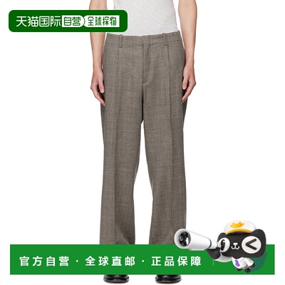 1h可退 香港直邮潮奢 Our Legacy 男士 棕色 Borrowed 长裤 M4254