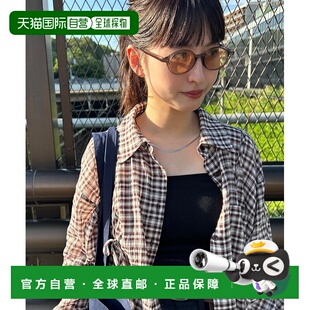 1h可退 日本直邮fiw. 女士经典椭圆 sunglasses 柔和百搭设计 KAF