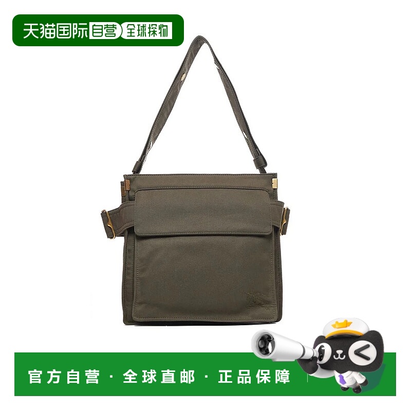 香港直邮BURBERRY 男士单肩包 8091805A1336 AW2025 绿色 Army gr