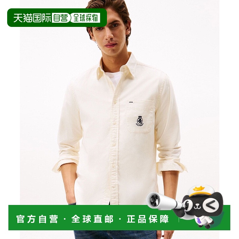 日本直邮TOMMY HILFIGER Brush Oxford Crest Pocket牛仔女装外套