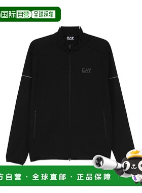 1h可退 香港直邮潮奢 Ea7 男士 黑色毛线衫 7M000638AF16826UC001