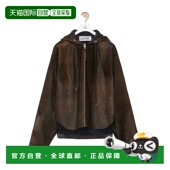 连帽拉链皮夹克 1h可退 香港直邮Loewe S359Y19L82