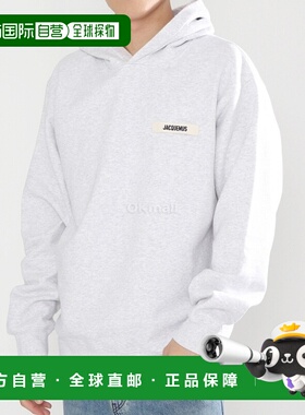 韩国直邮JACQUEMUS 粗粒纹连帽衫 男士休闲套头衫 245JS247 2024