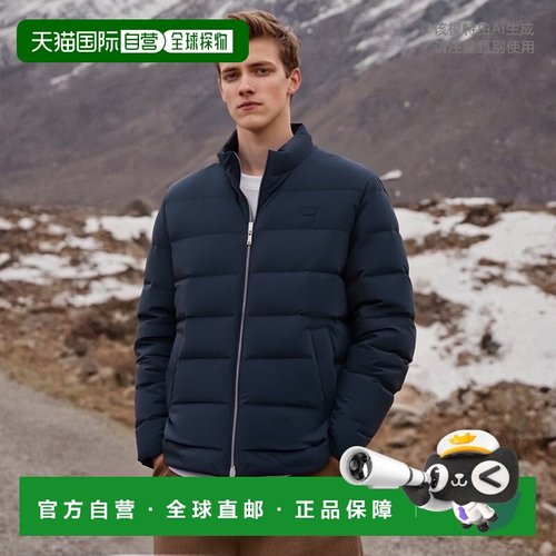 韩国直邮LACOSTE法国鳄鱼 羽绒服男士BH590E-53N166拉科斯特