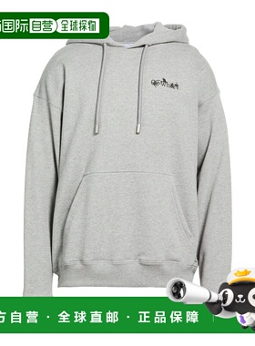 1h可退 香港直邮off-white 男士 连帽运动衫 yellow黄色 舒适时尚